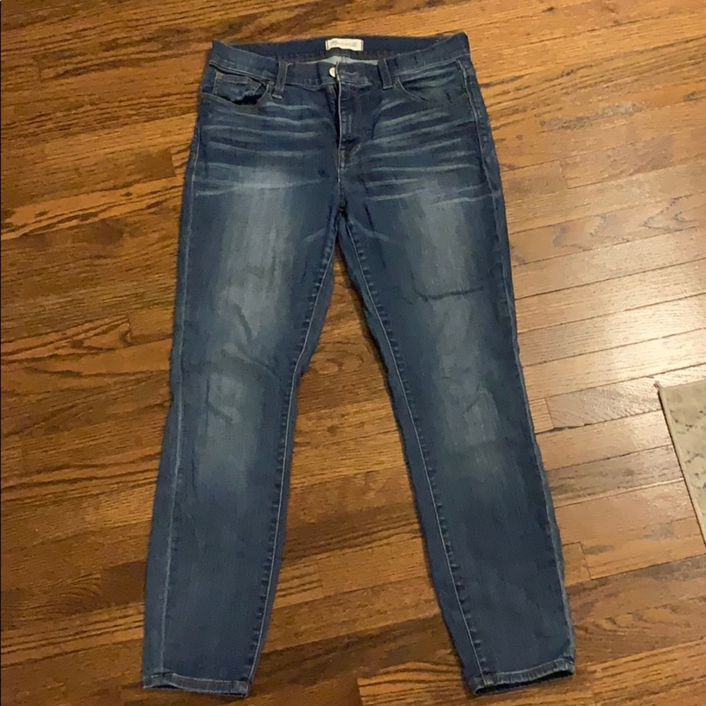 Madewell High Riser Skinny Jeans
